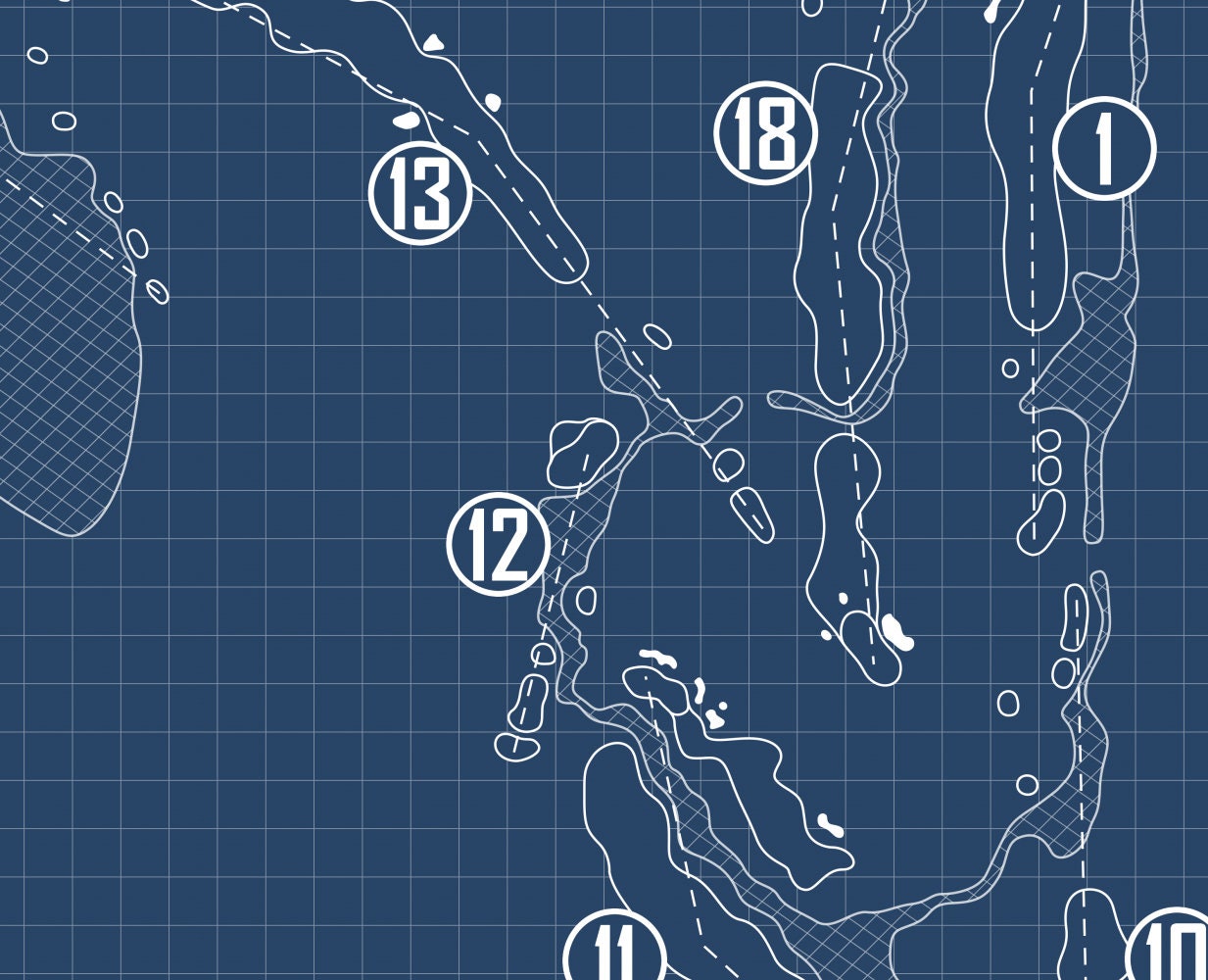 TPC Michigan Blueprint (Print)