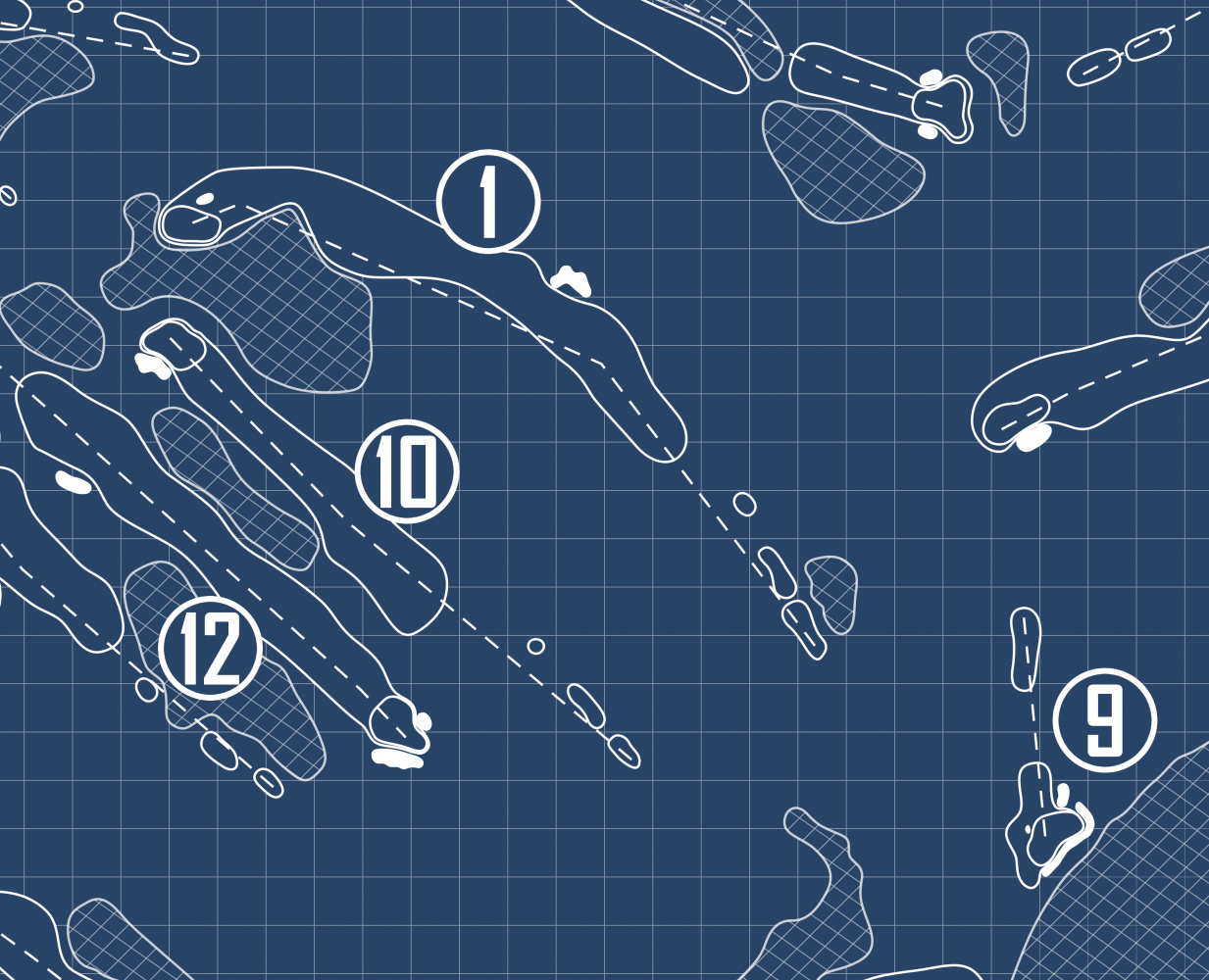 Oak Point at Kiawah Island Blueprint (Print)
