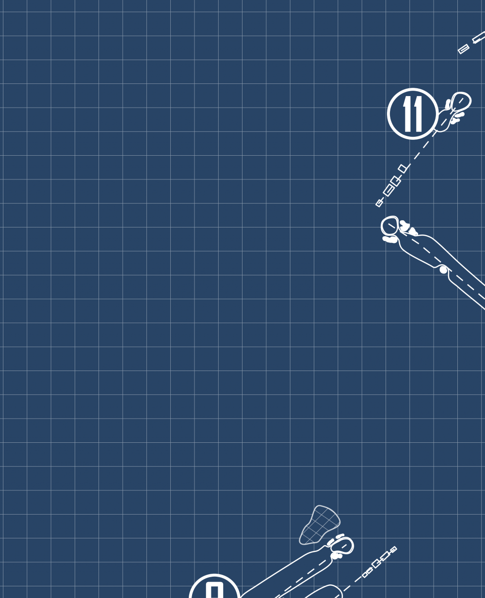 The Club at New Seabury Ocean Course Blueprint (Print)