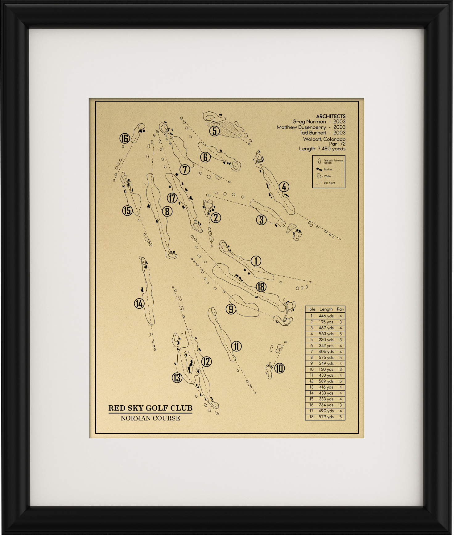 Red Sky Golf Club Norman Course Outline Print GolfBlueprints red-sky-golf-club-norman-course-outline-print-golfblueprints