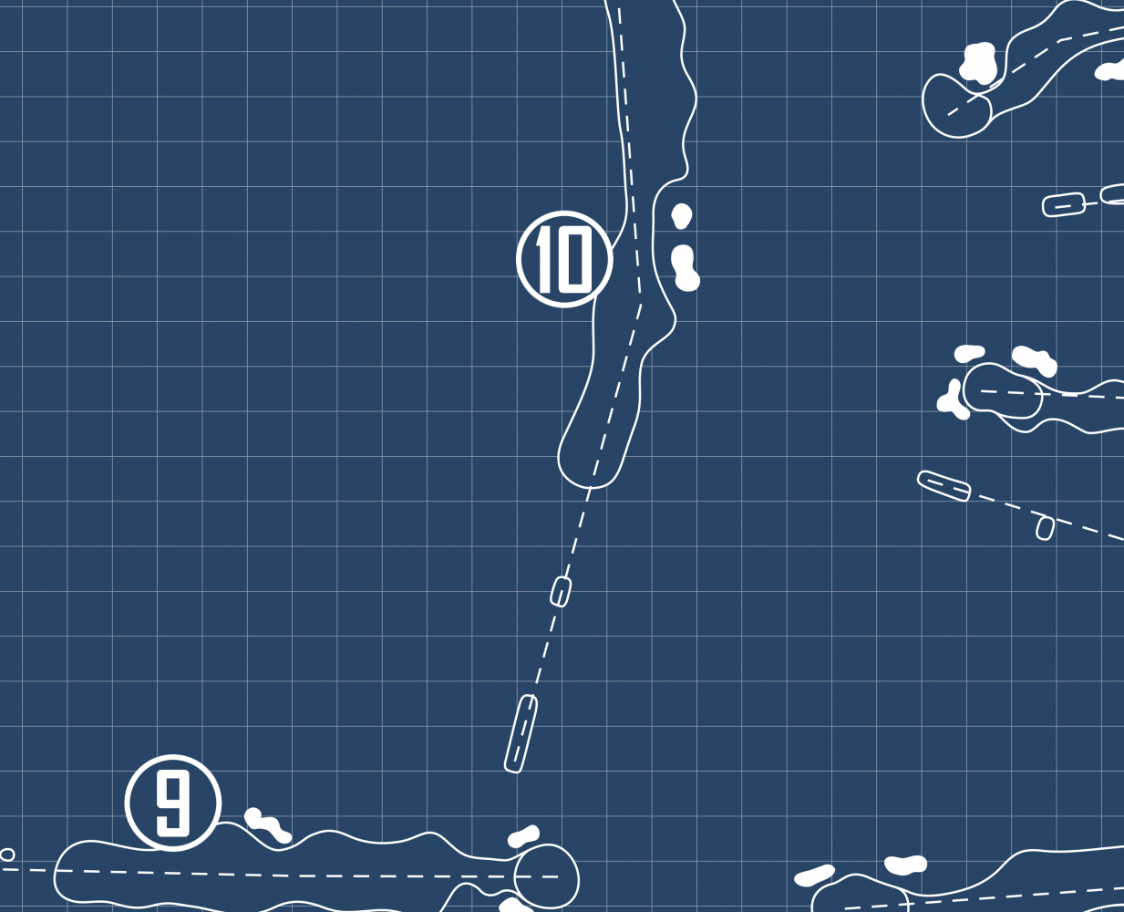 Vancouver Golf Club Blueprint (Print)