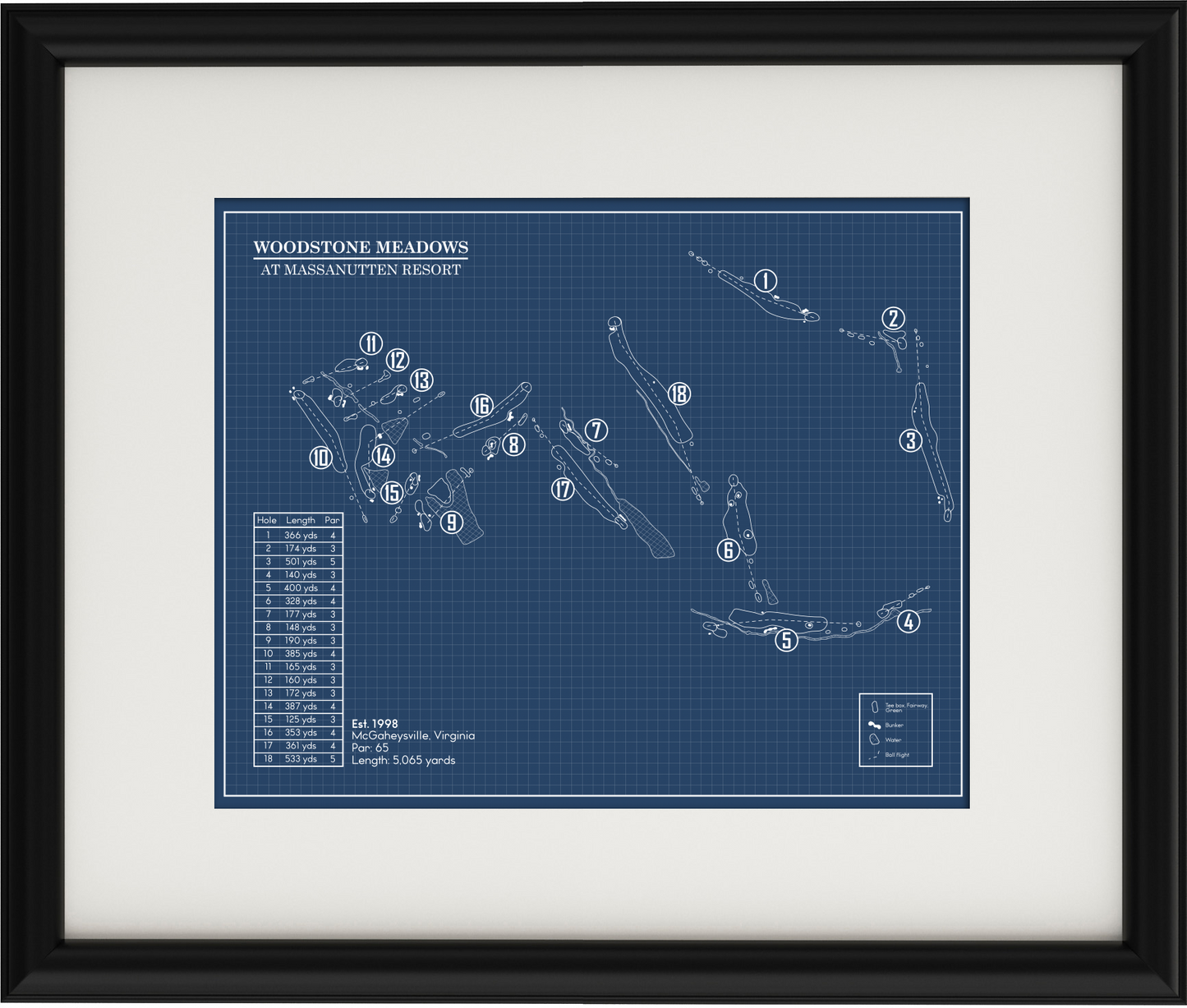 Woodstone Meadows at Massanutten Resort Blueprint (Print)