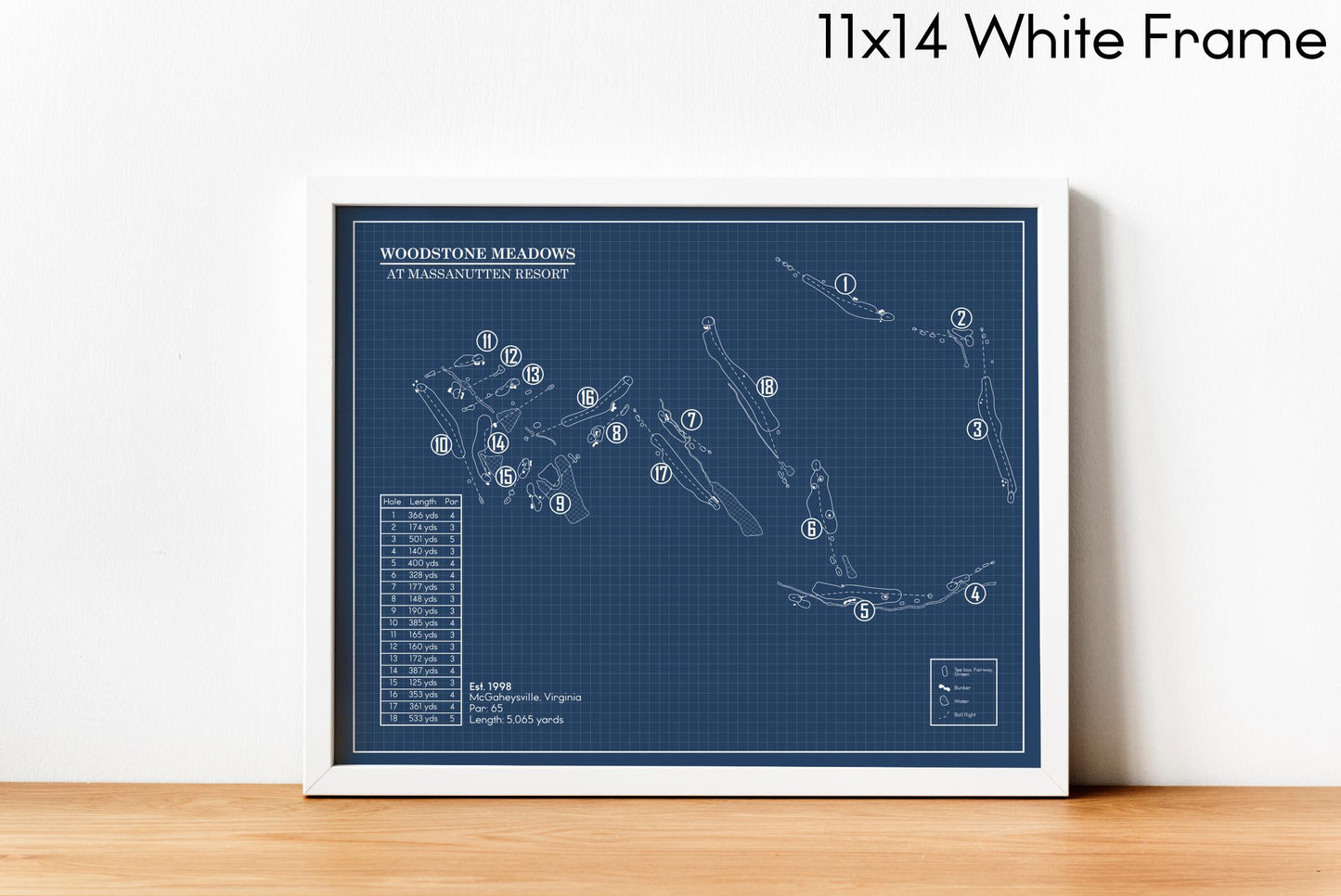 Woodstone Meadows at Massanutten Resort Blueprint (Print)