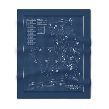 Country Club of Columbus (Throw Blanket)