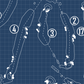 Timuquana Country Club Blueprint (Print)