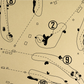 Ak-Chin Southern Dunes Golf Club Outline (Print)