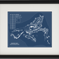Baker's Bay Golf & Ocean Club Blueprint (Print)