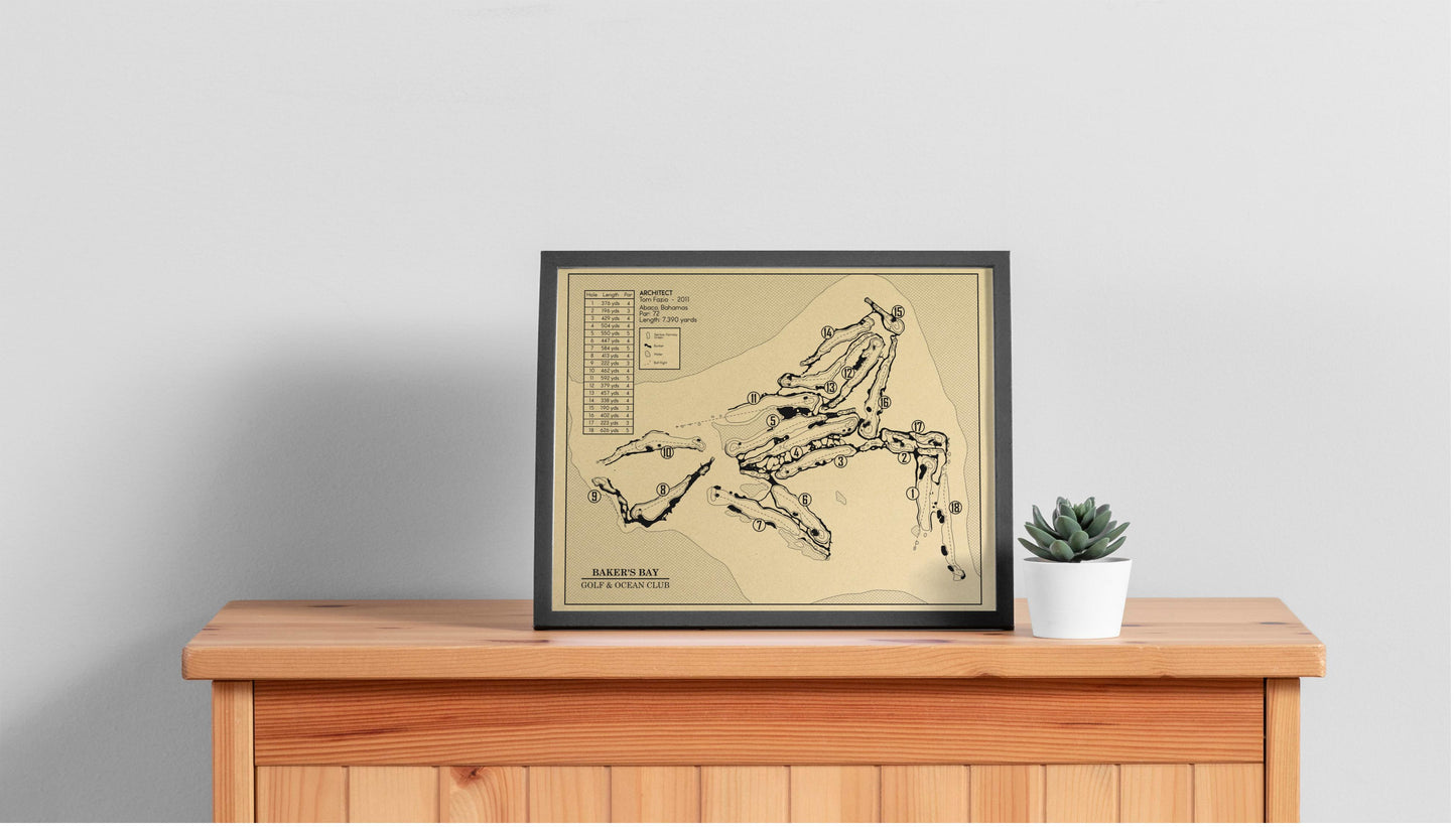 Baker's Bay Golf & Ocean Club  Outline (Print)