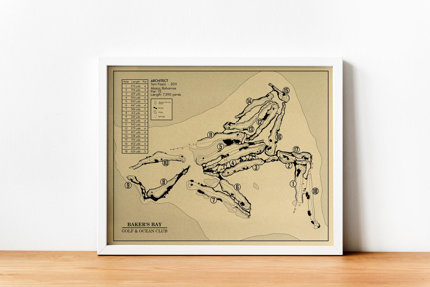 Baker's Bay Golf & Ocean Club  Outline (Print)