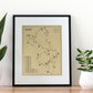 Ballyneal Golf Club Outline (Print)