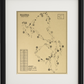Ballyneal Golf Club Outline (Print)