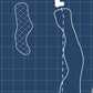 Bartlett Hills Golf Club Blueprint (Print)