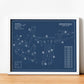 Bartlett Hills Golf Club Blueprint (Print)