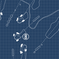 Bear Lake Golf Course Blueprint (Print)