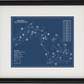 Bedford Golf & Tennis Club Blueprint (Print)