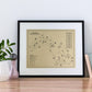 Bedford Golf & Tennis Club Outline (Print)
