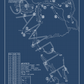 Bent Tree Country Club Blueprint (Print)