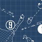 Big Canoe Golf Club Blueprint (Print)