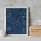 Big Canoe Golf Club Blueprint (Print)
