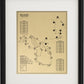 Big Canoe Golf Club Outline (Print)