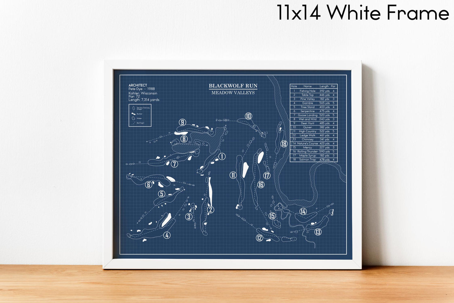 Blackwolf Run Meadow Valleys Blueprint (Print)