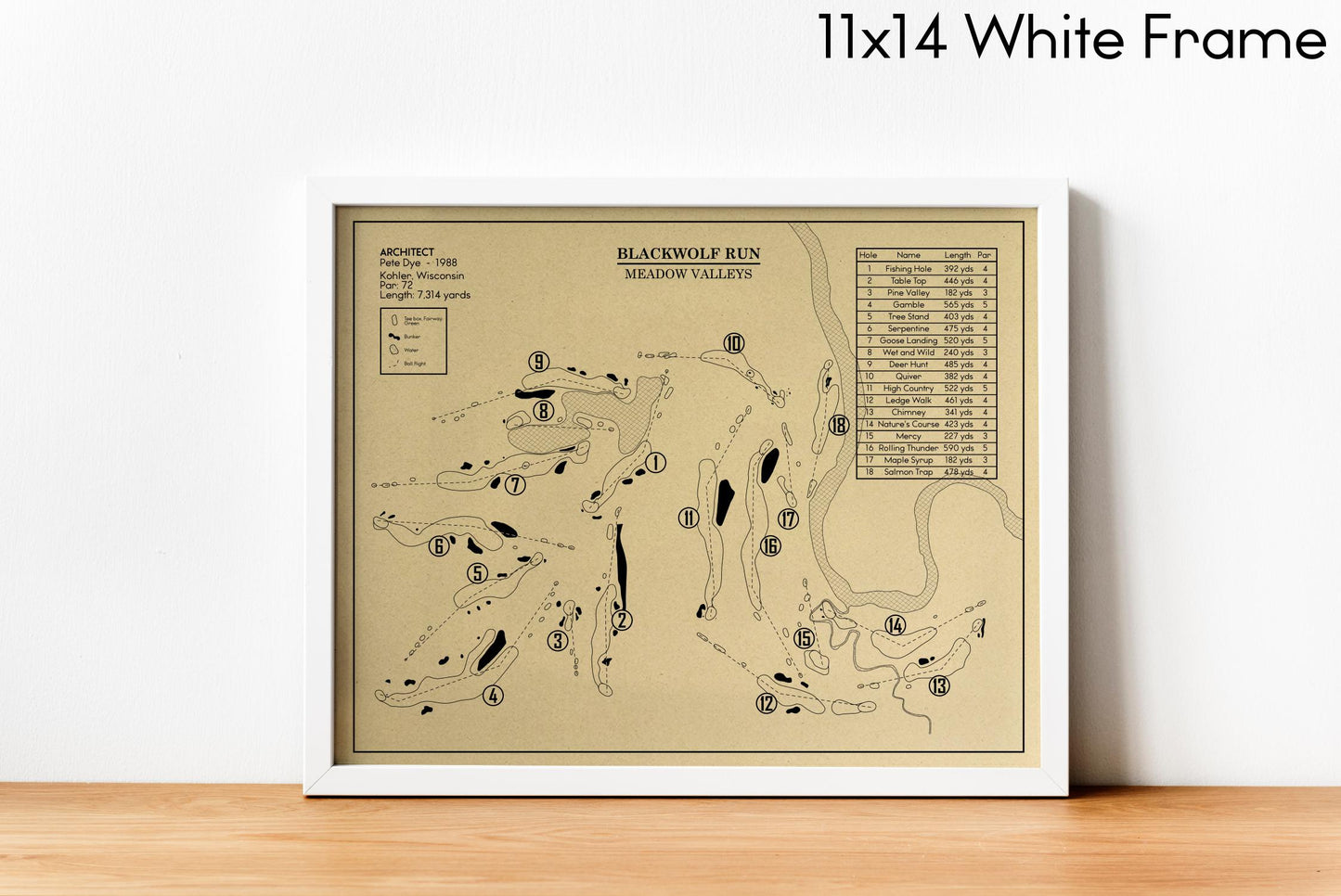 Blackwolf Run Meadow Valleys Outline (Print)