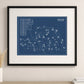 Bob O'Link Golf Club Blueprint (Print)