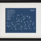 Bob O'Link Golf Club Blueprint (Print)