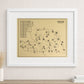 Bob O'Link Golf Club Outline (Print)