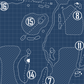 Bolingbrook Golf Club Blueprint (Print)