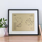 Boston Golf Club Outline (Print)