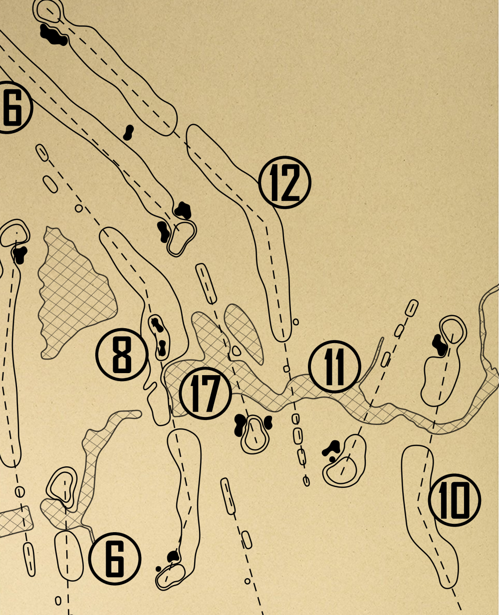 Brookhaven Country Club Master's Course Outline (Print)