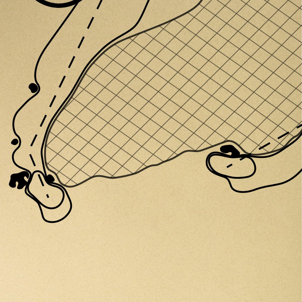 The Club At Carlton Woods - Nicklaus Course Outline (Print)