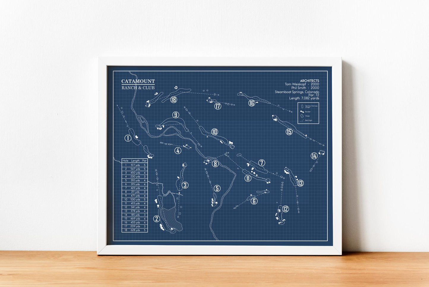 Catamount Ranch & Club Blueprint (Print)