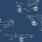 The Club at Chatham Hills Blueprint (Print)