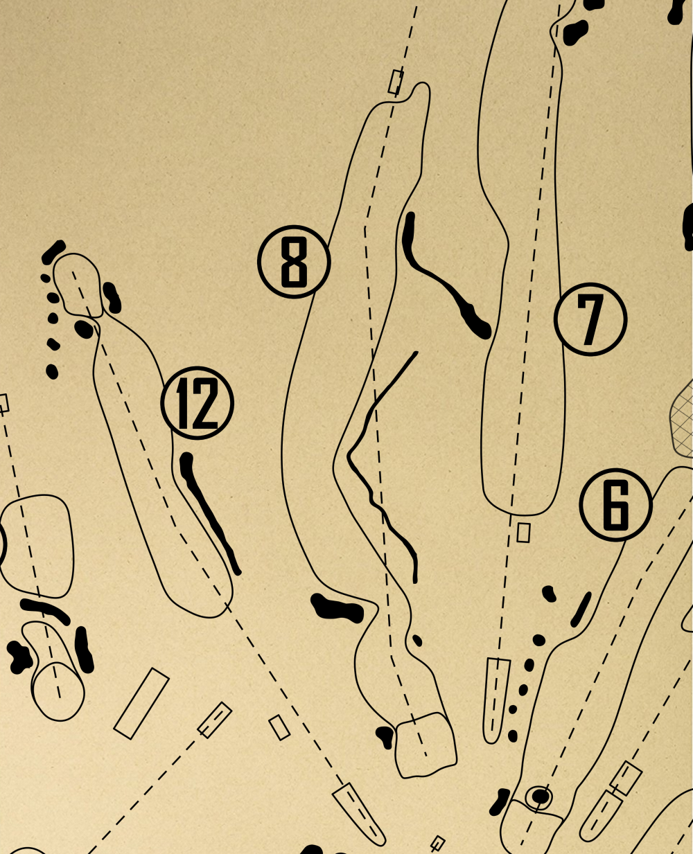 Cherry Valley Club Outline (Print)