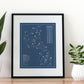 Columbia Country Club Blueprint (Print)