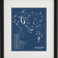 Copetown Woods Golf Club Blueprint (Print)