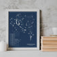 Copetown Woods Golf Club Blueprint (Print)