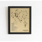 Copetown Woods Golf Club Outline (Print)