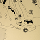 Copetown Woods Golf Club Outline (Print)