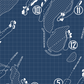 Crandon Golf at Key Biscayne Blueprint (Print)