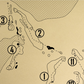 Deacon’s Lodge at Breezy Point Resort Outline (Print)