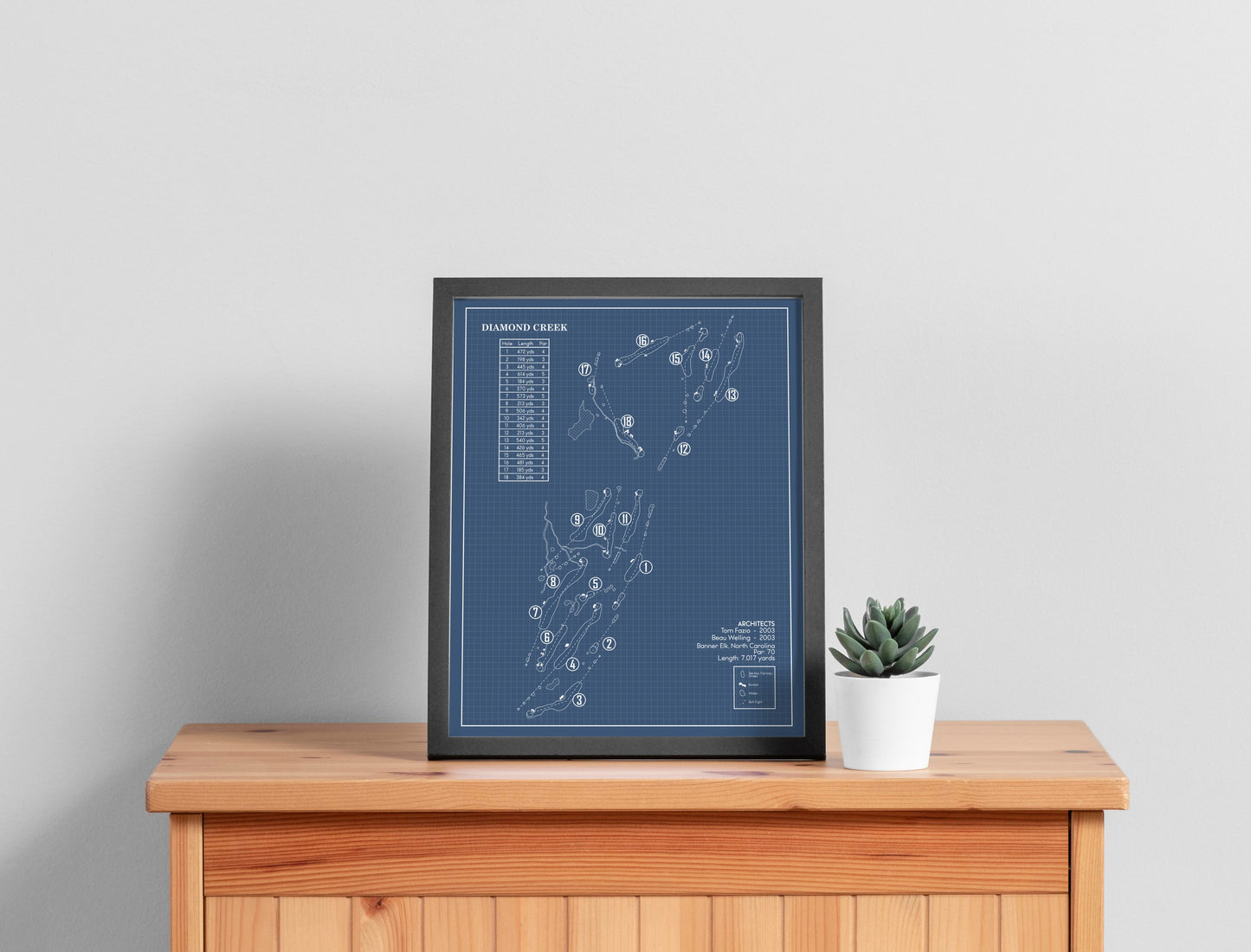 Diamond Creek Blueprint (Print)