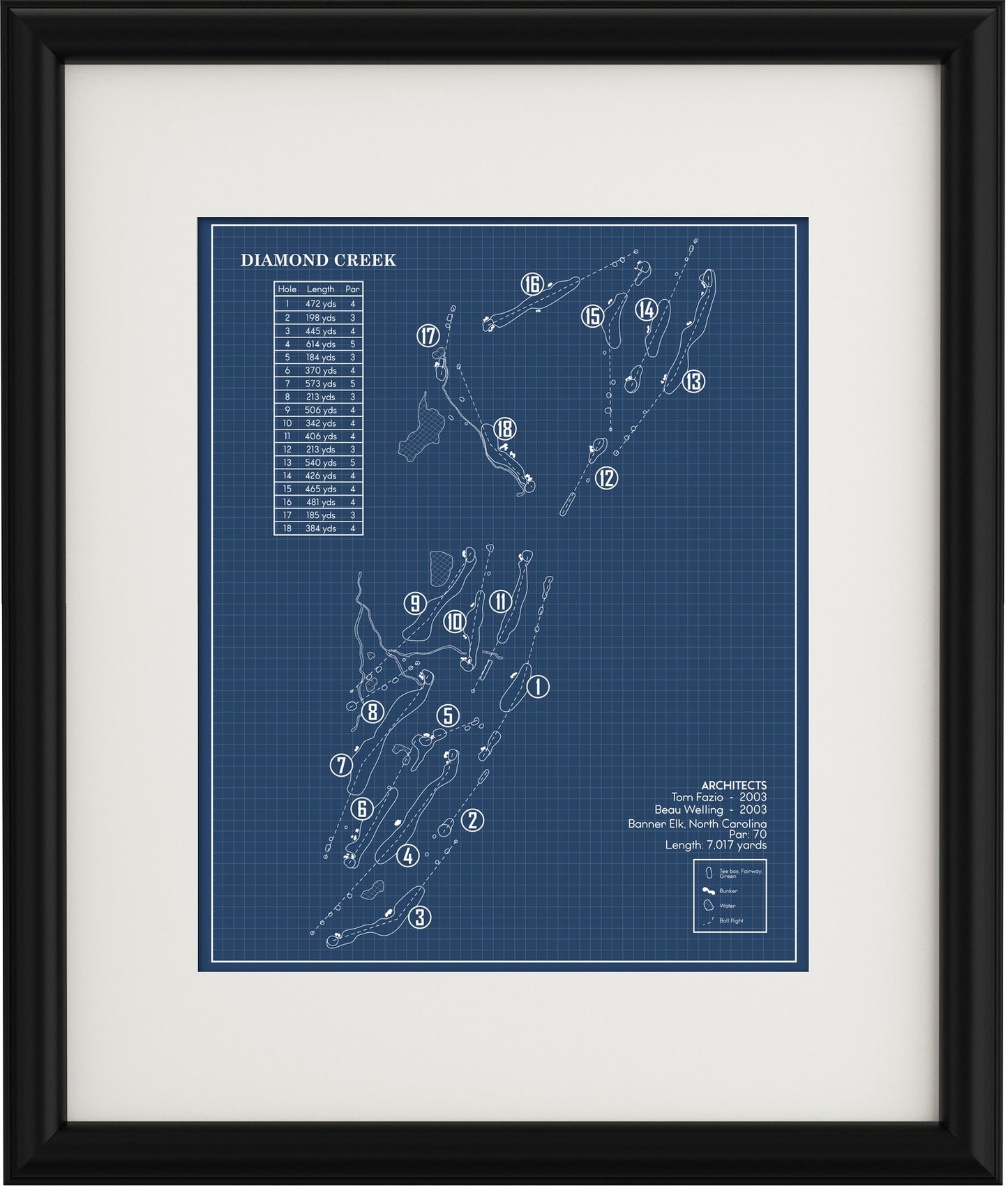 Diamond Creek Blueprint (Print)