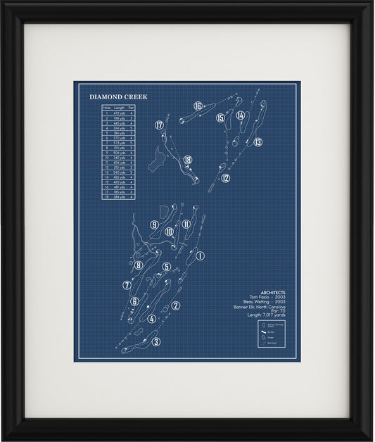 Diamond Creek Blueprint (Print)