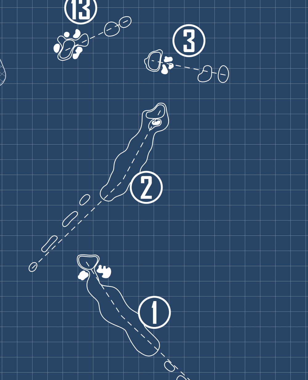 Dominion Valley Country Club Regency Course Blueprint (Print)