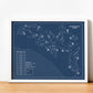 Dumbarnie Links in Blueprint (Print)