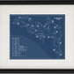 Dumbarnie Links in Blueprint (Print)