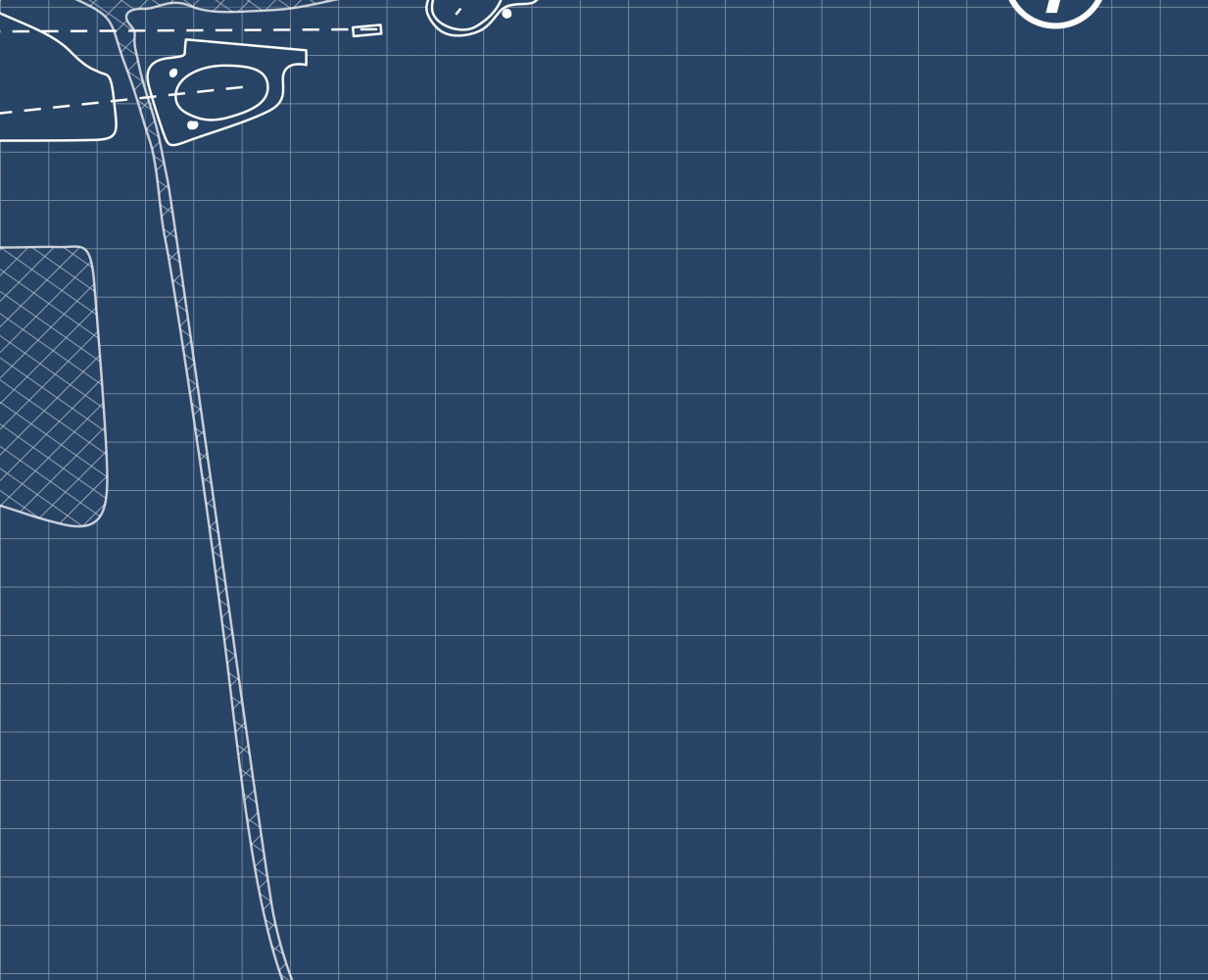 Dunbar Golf Links Blueprint (Print)